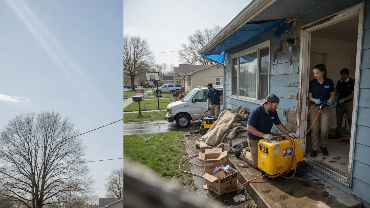 Basement Flood Cleanup in Scranton, ND near me